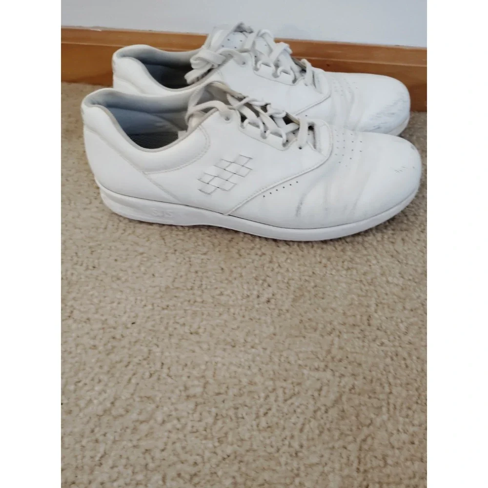 SAS Free Time Comfort‎ Shoes Women 10 N White Walking Nursing Tennis Sneakers**